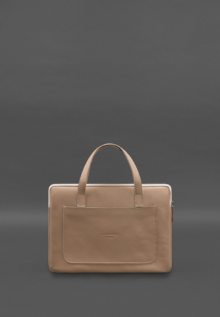 mens leather laptop bag handcrafted durable briefcase professionals close-up