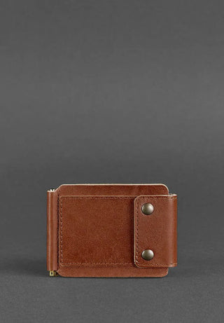 men's leather wallet haven slim money clip card slots durable premium accessory detail