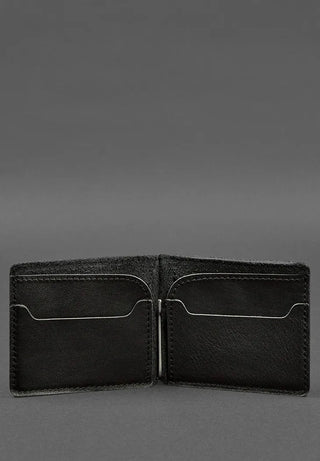 slim leather purse clip haven classic compact wallet comfortable soft design close-up