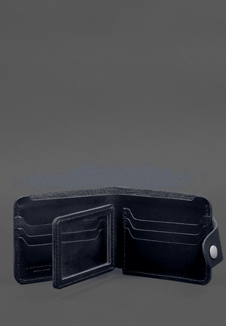 designer leather purse haven classic luxury small purse compartments side view