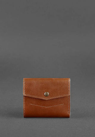 designer leather wallet haven compact slim card holder premium craftsmanship angle view