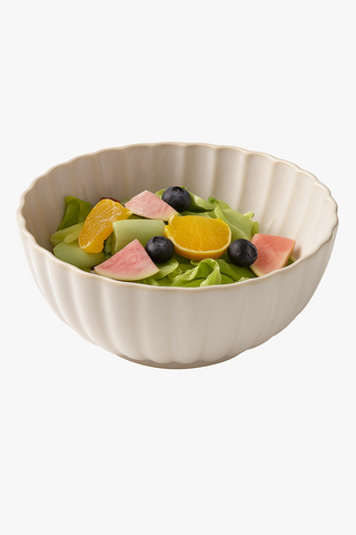 european ceramic salad bowl