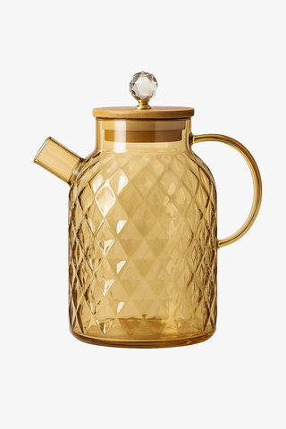 glass kettle with filter