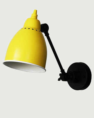 Modern aluminum industrial wall sconce E27 – close-up detail
