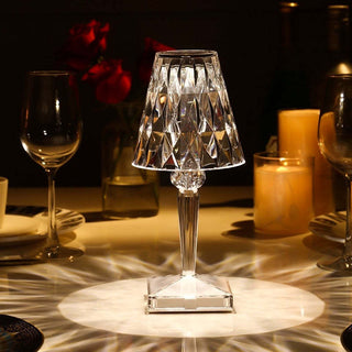 K9 crystal chandelier lamp — modern LED warm glow