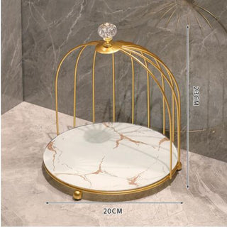 adjustable marble bathroom glass storage rack with metal shelves macro view