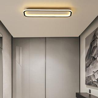 Long liner LED ceiling lamp Nordic – modern smart fixture