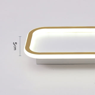 Nordic LED Ceiling Light – Modern Smart Long Liner Fixture for Living Room