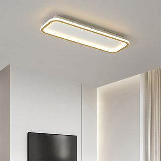 Smart linear ceiling lamp LED Nordic – long living room