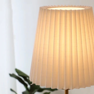 Brass pleated lampshade chandelier vintage dining room pendant