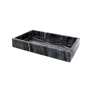 Ensemble de salle de bain en marbre noir – Accessoires de salle de bain de luxe et articles de toilette élégants