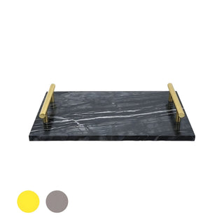 Ensemble de salle de bain en marbre noir – Accessoires de salle de bain de luxe et articles de toilette élégants