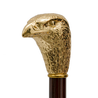 gilt resin eagle handle long handle handmade Italian luxury shoehorn handle detail