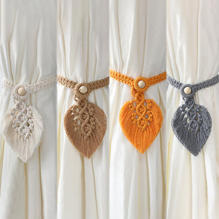 curtain tieback rope durable decorative holdbacks fiamma neri set view