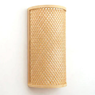 Bamboo Wall Light – Indoor Wall Sconce With Natural Bamboo Lighting & Easy Installation