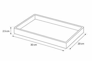 decorative travertine tray for bathroom