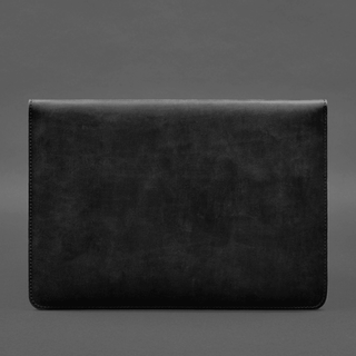 leather macbook sleeve handmade crazy horse leather magnetic flap overview