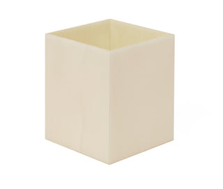 Bea premium resin designer napkin bin waste container classic front view