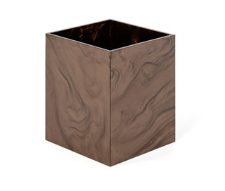Bea premium resin designer napkin bin waste container classic side view