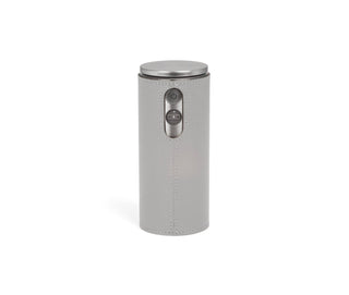 sensor automatic soap dispenser regenerated leather small tray bathroom detail