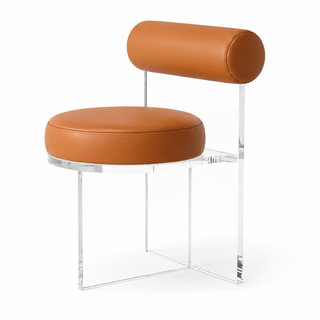 designer acrylic dining chair