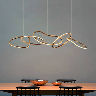 Dimmable LED Pendant Light – Modern Ceiling Light With Adjustable Brightness & Elegant Ring Design