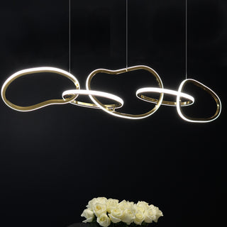 Dimmable LED Pendant Light – Modern Ceiling Light With Adjustable Brightness & Elegant Ring Design