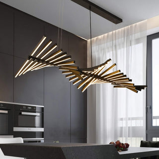 High-End Ceiling Light – Modern Adjustable Metal Fixture with 30 & 40 Light Points