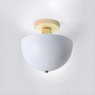 Plafonnier Scandinave - Lampe Ronde Encastrée Minimaliste Finition Mate