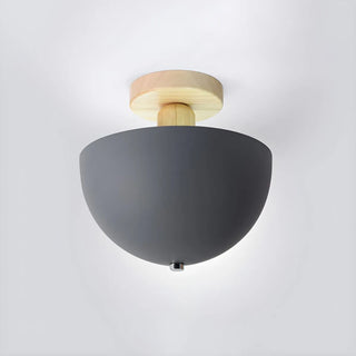 Plafonnier Scandinave - Lampe Ronde Encastrée Minimaliste Finition Mate