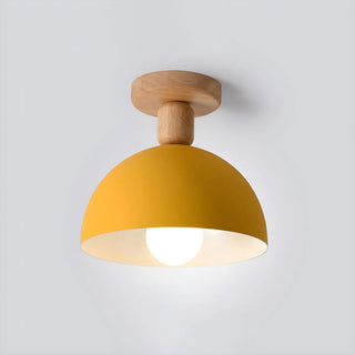 Plafonnier Scandinave - Lampe Ronde Encastrée Minimaliste Finition Mate