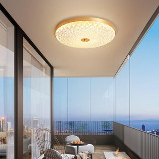 Creative copper ceiling light crystal – LED modern accent