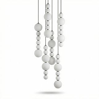 Modern Iron Pendant Light – Elegant LED Dining Room Lighting Fixture