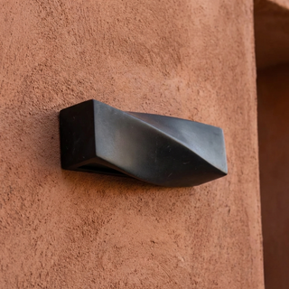 Applique murale noire moderne – Lampe murale en céramique | Luminaire minimaliste contemporain