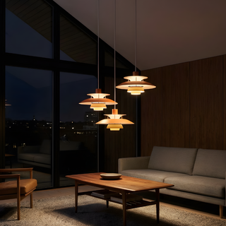 Minimalist Pendant Lamp – Nordic Hanging Light | Elegant Danish Style LED Lighting