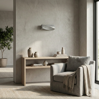 Applique murale industrielle en béton – Lampe en béton gris | Caldria Lighting Design