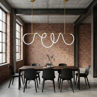 Linear Pendant Light – Modern Pendant Lighting With Adjustable Intensity & Remote Control