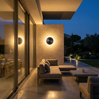 Aluminum Outdoor Wall Light – Modern Slim LED Waterproof Sconce | IP65 Rated
