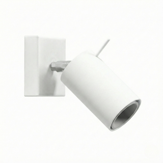 Adjustable Wall Light | Modern White Steel Lamp – Scandinavian Wall Sconce