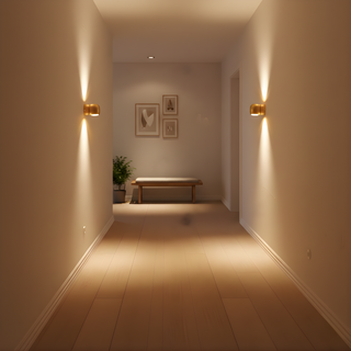 Aluminum Wall Light – Minimalist Adjustable Dual Beam Spherical Wall Sconce