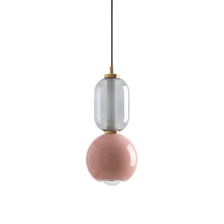 Minimalist Pendant Light - Modern Pendant Lighting With Glass Metal Finish