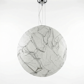 White Metal Pendant Light – Modern Kids Room Fixture | Energy Efficient LED Lamp