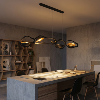LED Pendant Light – Modern Pendant Light With Sculptural Design & Warm Ambient Lighting