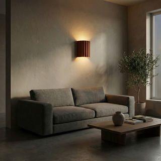 Relief Wall Lamp – Textured Resin Wall Sconce with Shadow & Light Effect