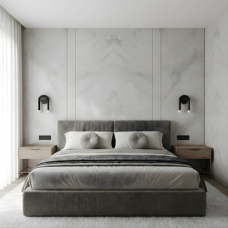 LED Wall Light – Elegant U-Shaped Metal Lamp with Nordic Style Lighting