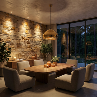 Aluminum Pendant Light – Hemispherical Mirror Finish Lamp | Modern Ceiling Light