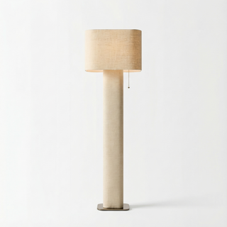 Fabric Floor Lamp – Linen Fabric Lamp With Warm Light Filter | Lumavera Lighting