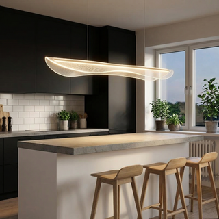 Nordic Iron Pendant Light – Modern Dining Lighting With Warm Ambient LED