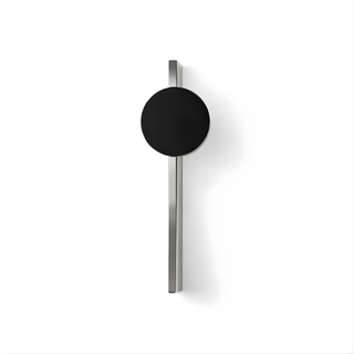 Stainless Steel Wall Light – Minimalist Bedroom Lamp with Built-In LED Module