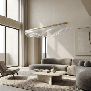 Modern Iron Pendant Light – Sleek Contemporary Pendant Lamp for Living Room Lighting